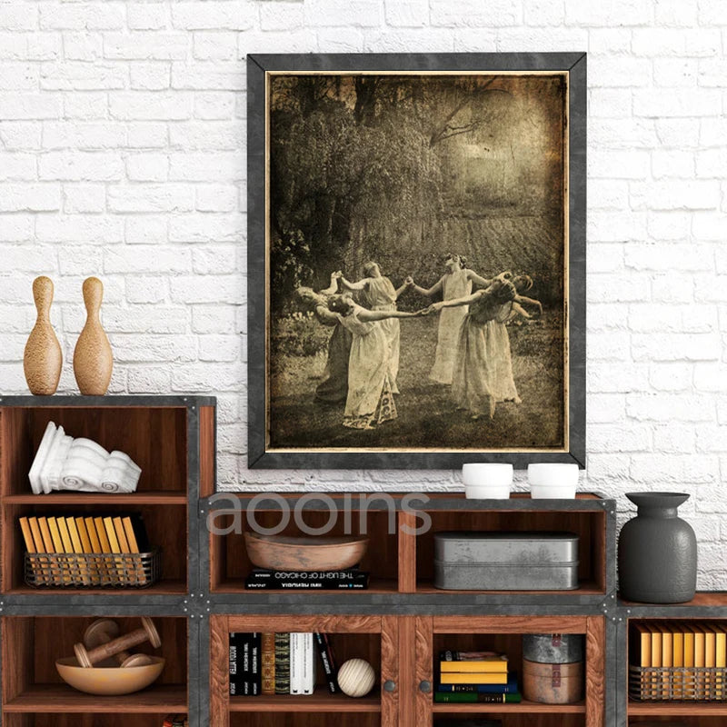 Circle Dance Photo Vintage