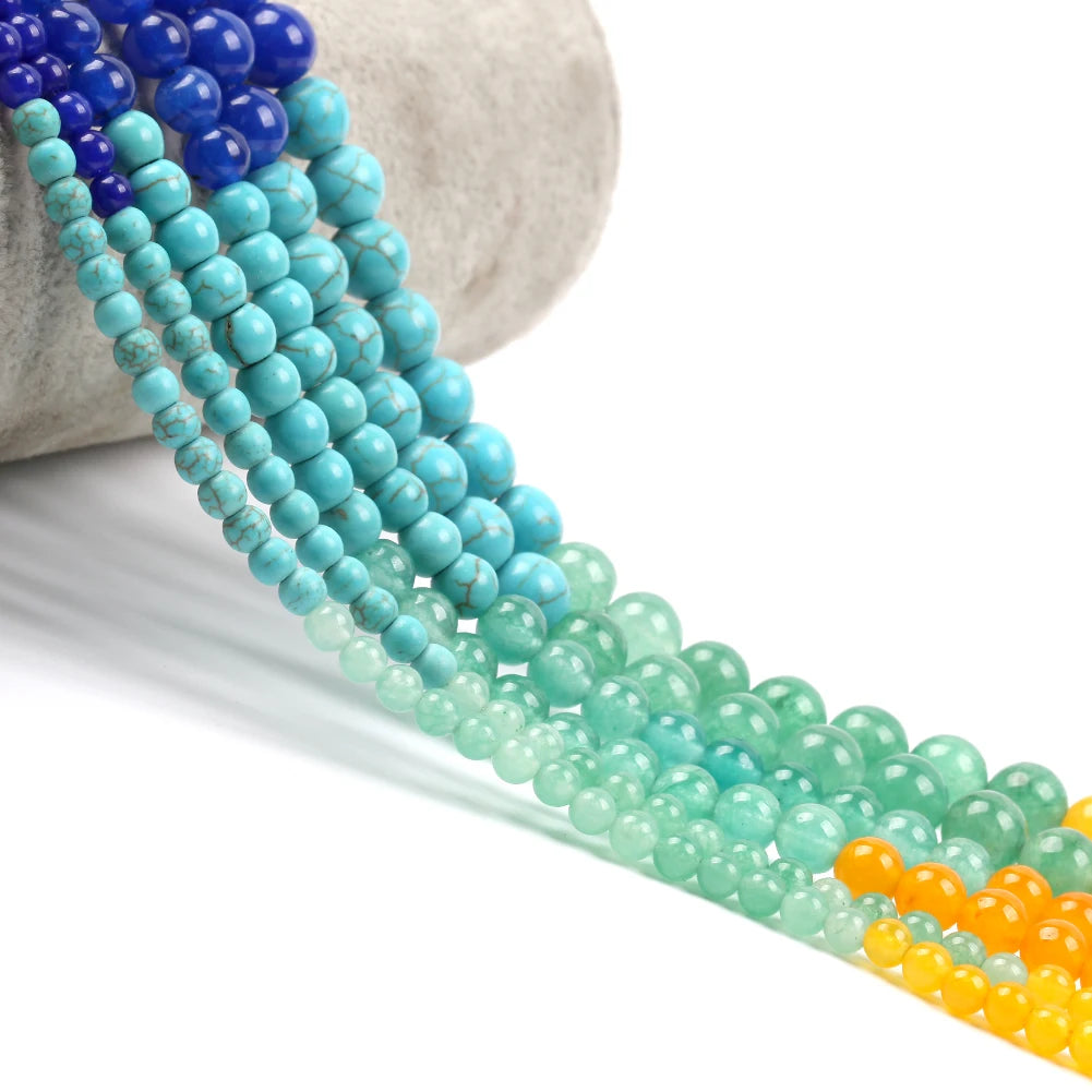 7 Chakras Natural Stone Beads