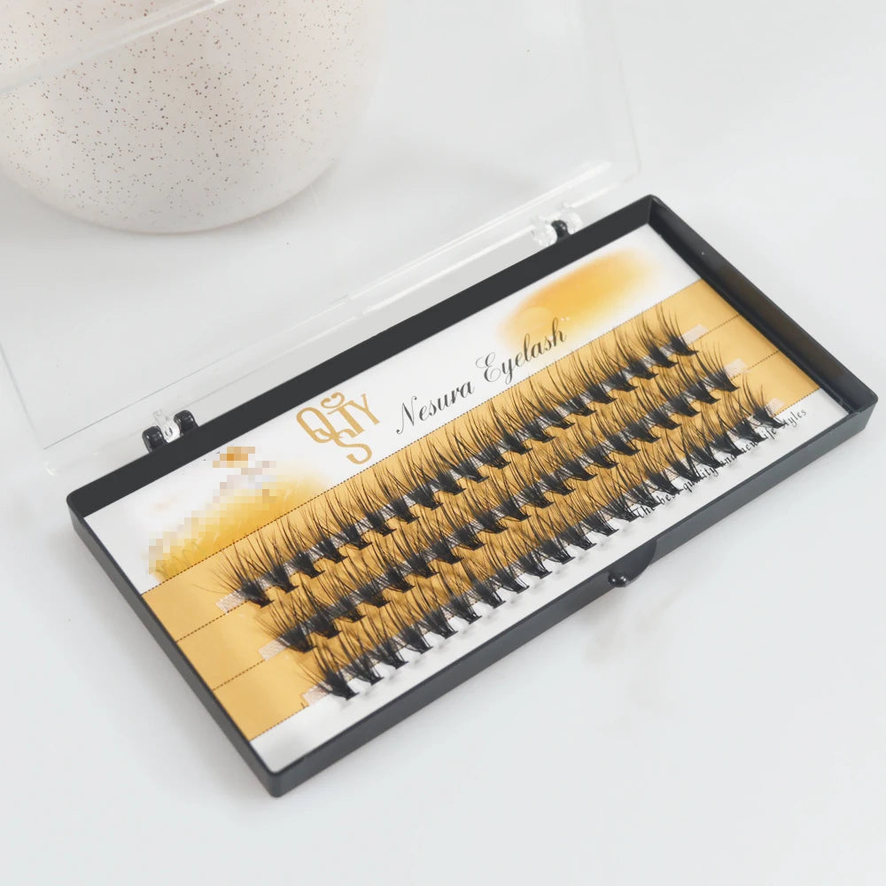 Thick Black Matte Eyelash