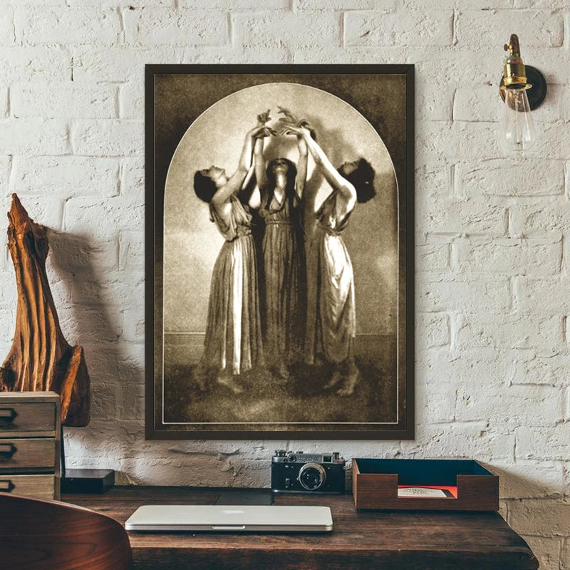 Circle Dance Photo Vintage