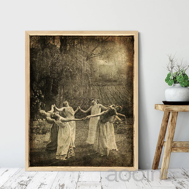 Circle Dance Photo Vintage