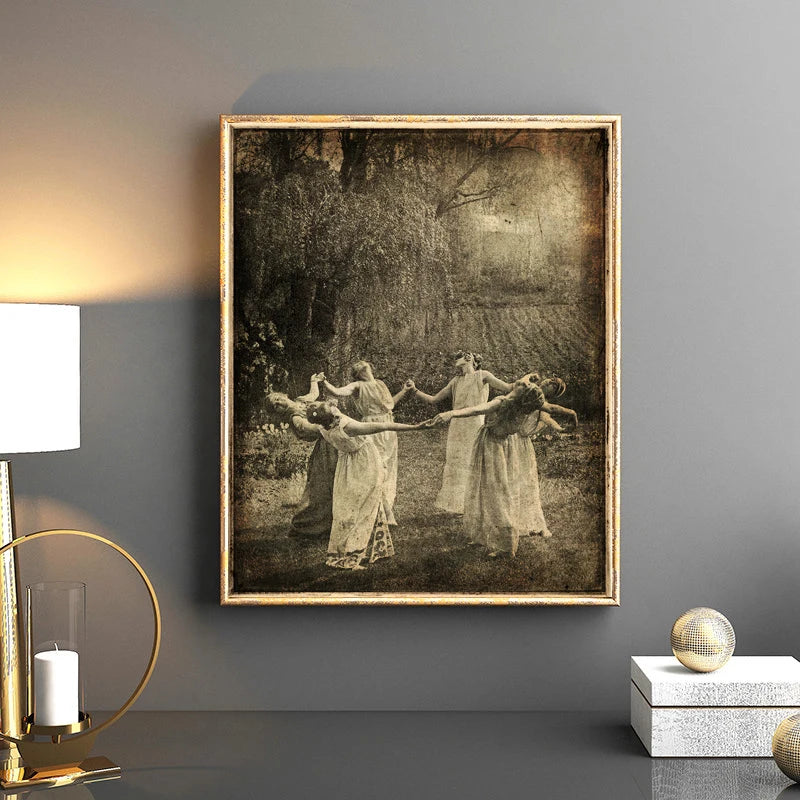 Circle Dance Photo Vintage