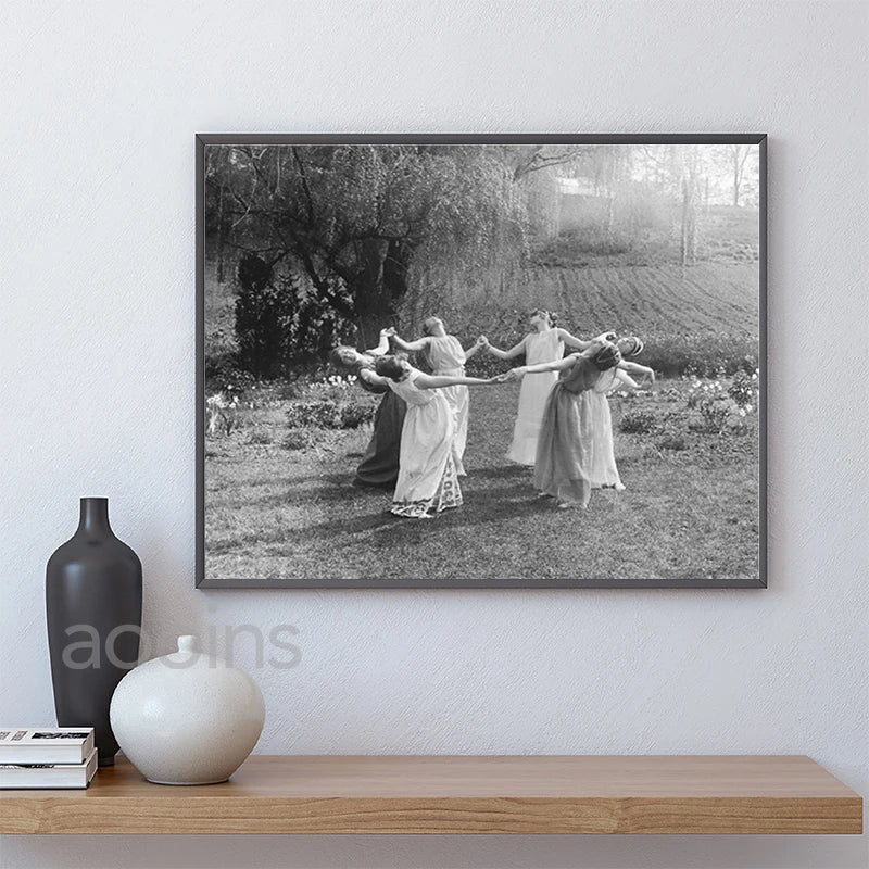 Circle Dance Photo Vintage