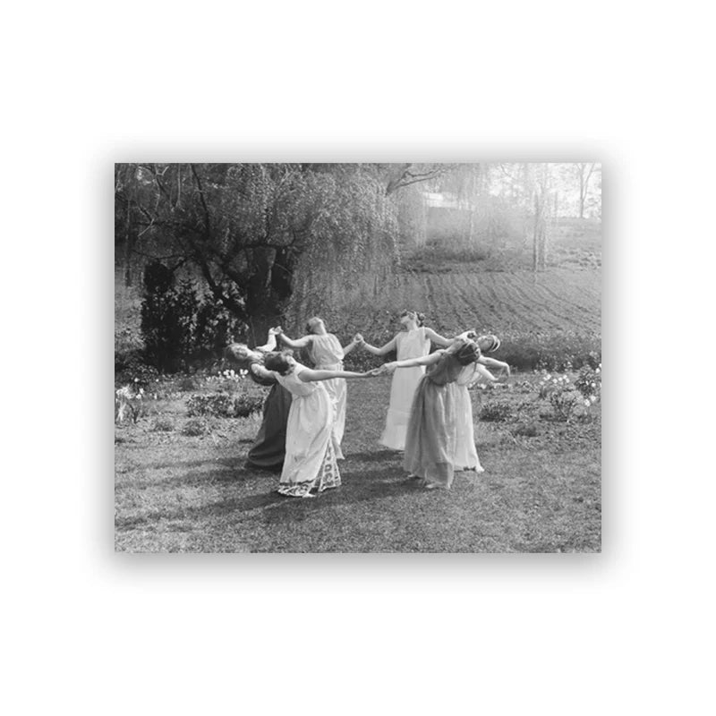 Circle Dance Photo Vintage