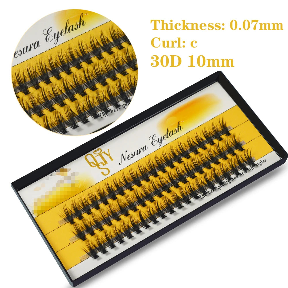 Thick Black Matte Eyelash