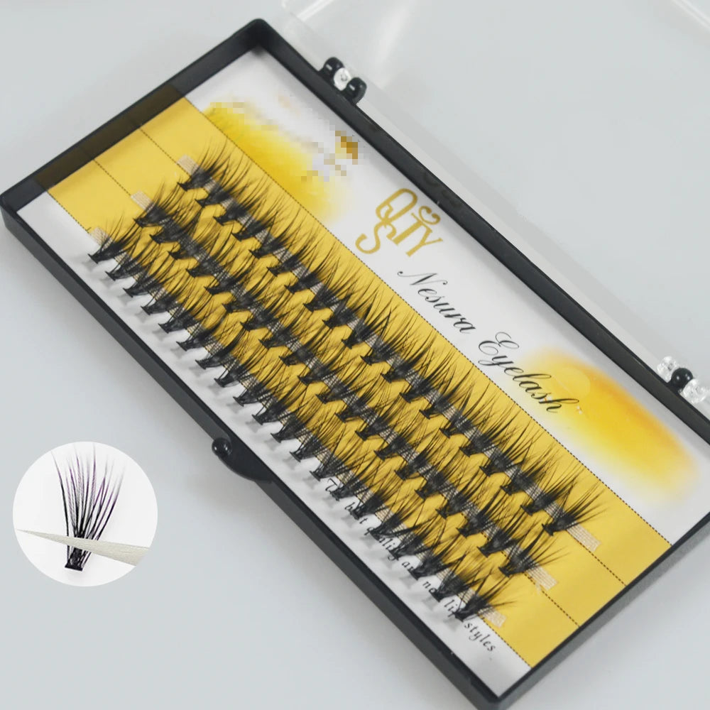 Thick Black Matte Eyelash