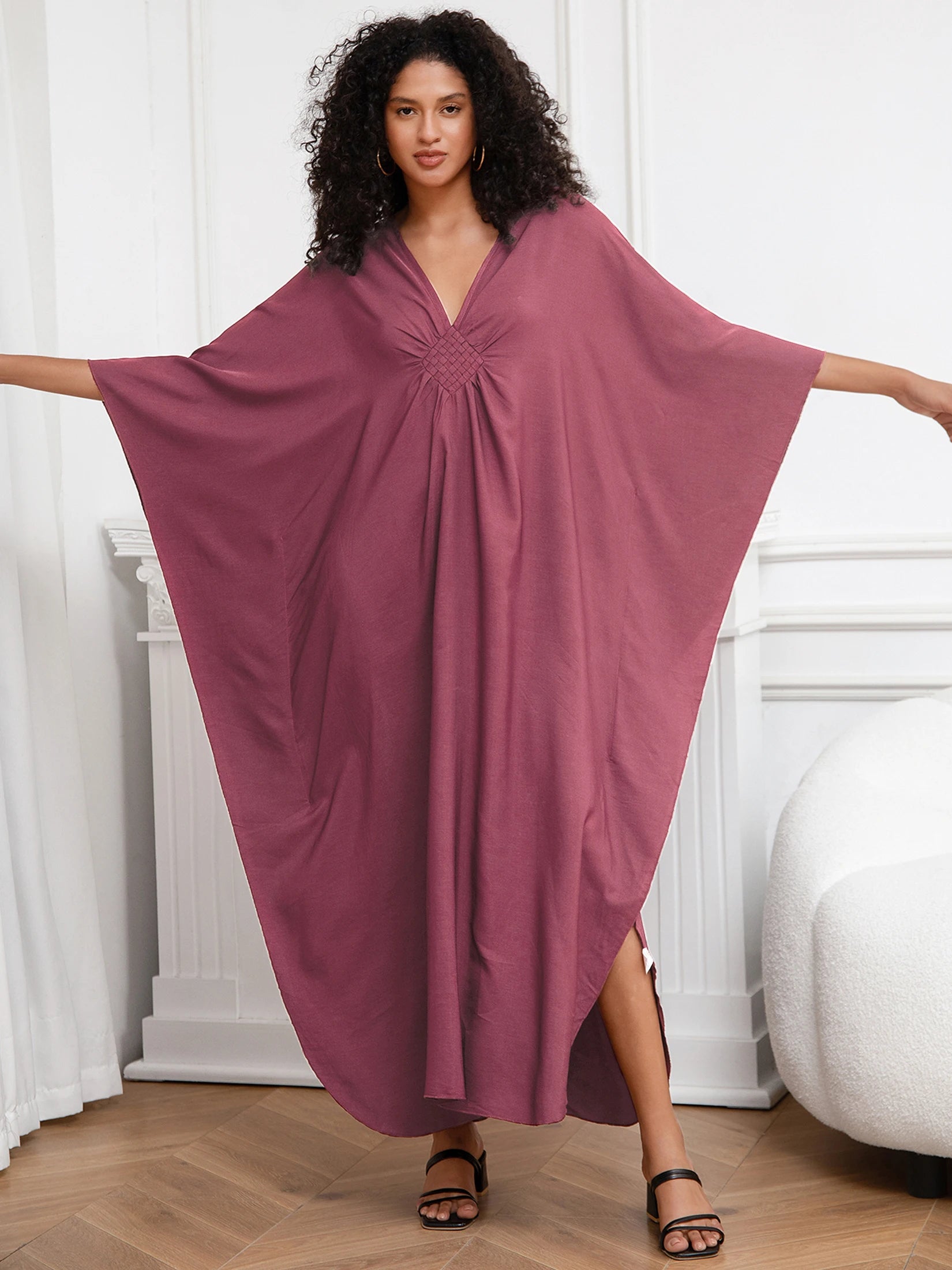 V-neck Batwing