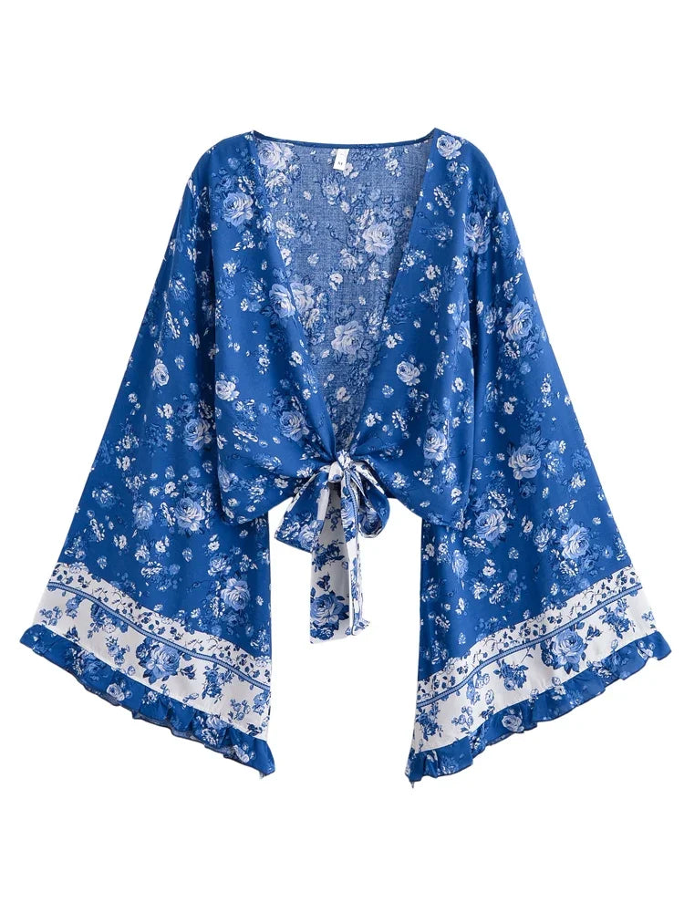 Ruffles & Flare Sleeves