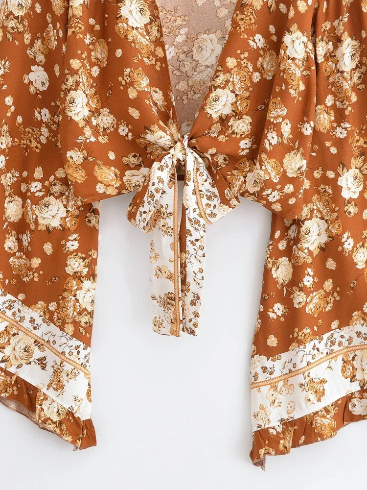 Ruffles & Flare Sleeves