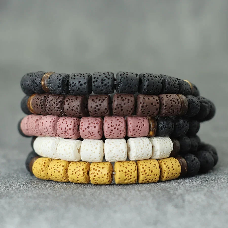 Genuine Volcanic Stone Bracelet