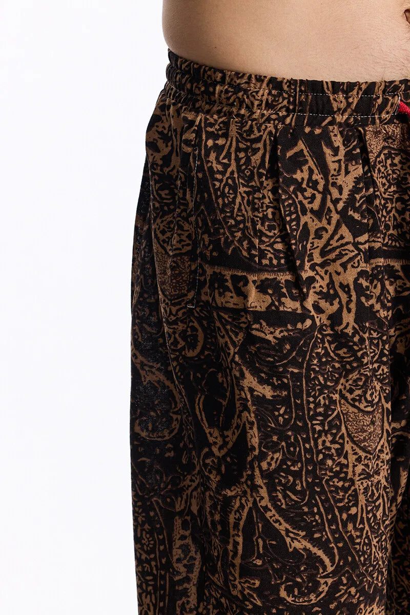 Casual Drawstring Boho