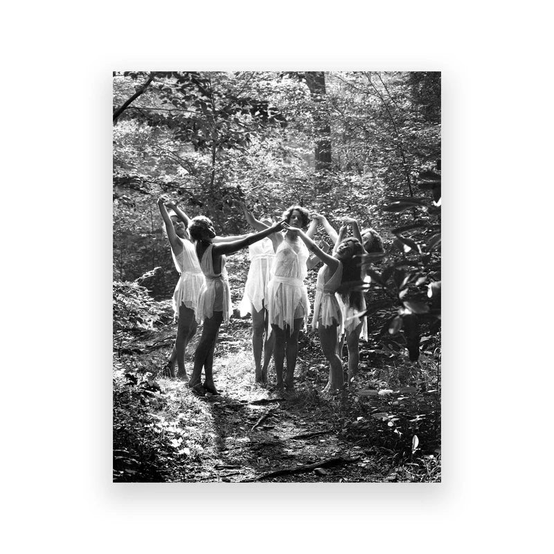 Circle Dance Photo Vintage