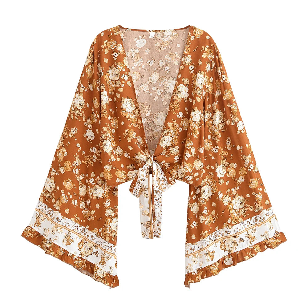 Ruffles & Flare Sleeves