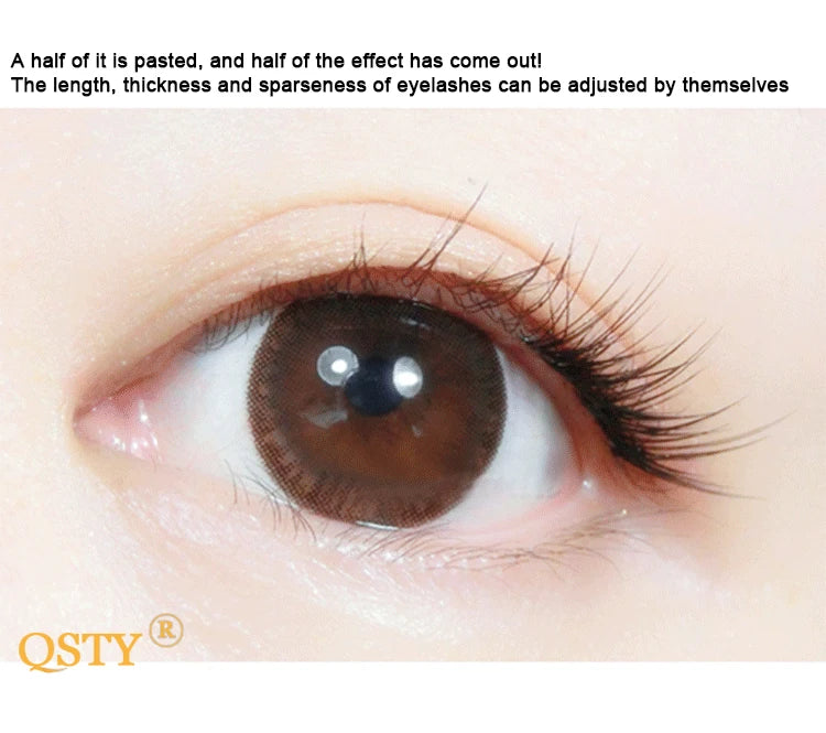 Thick Black Matte Eyelash