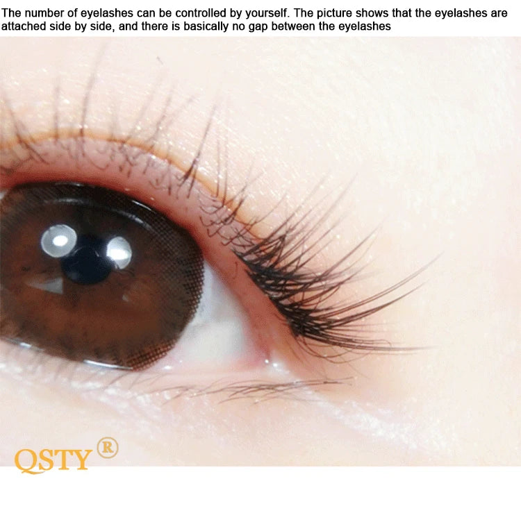 Thick Black Matte Eyelash