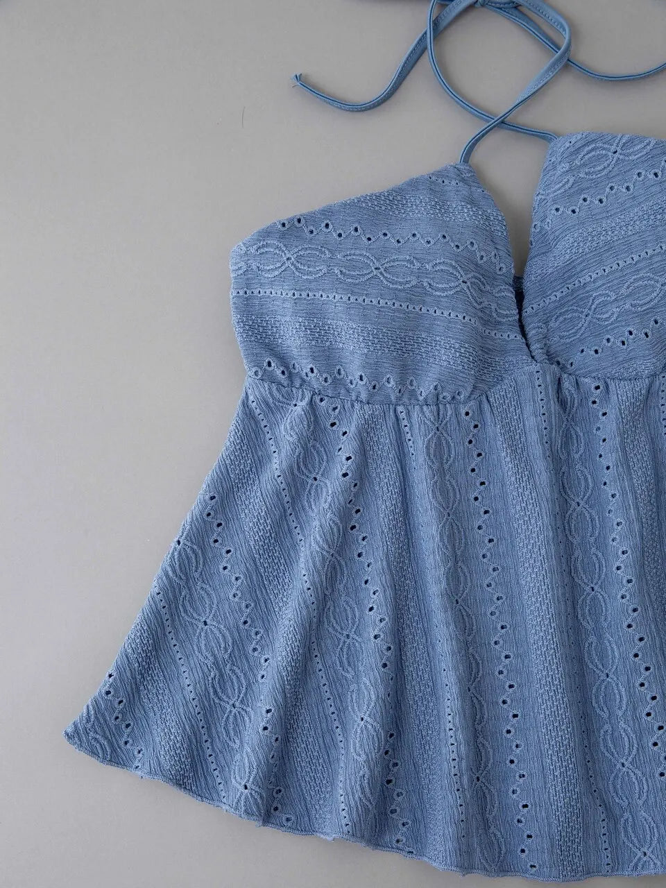 Jacquard Sleeveless Tops