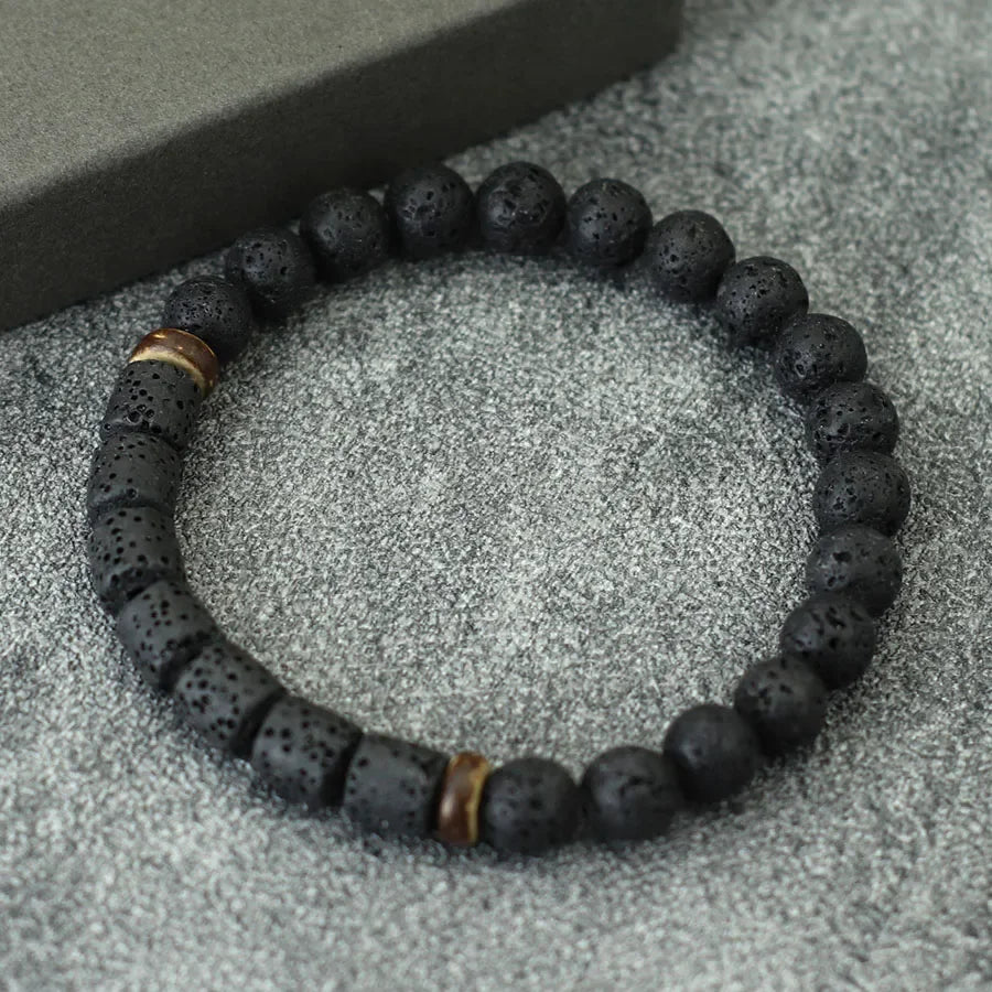 Genuine Volcanic Stone Bracelet
