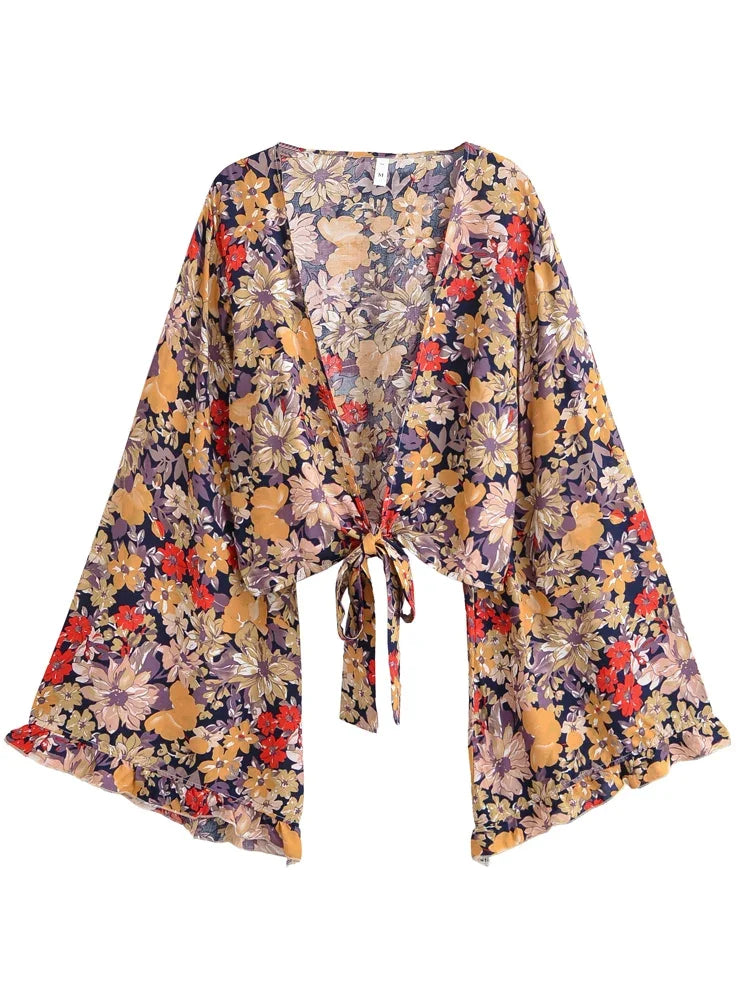 Ruffles & Flare Sleeves