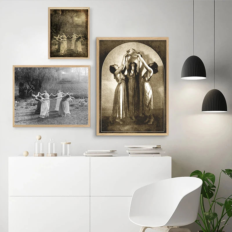 Circle Dance Photo Vintage
