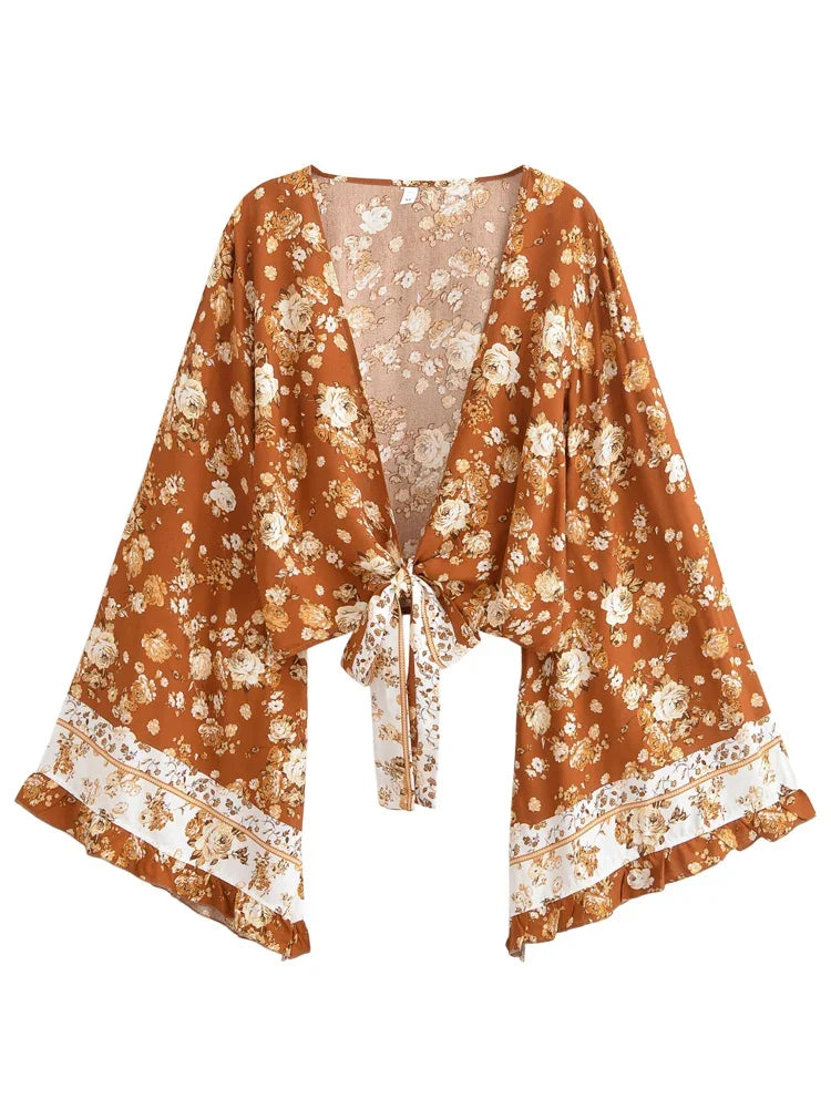 Ruffles & Flare Sleeves