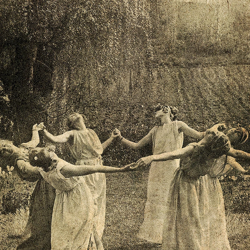 Circle Dance Photo Vintage
